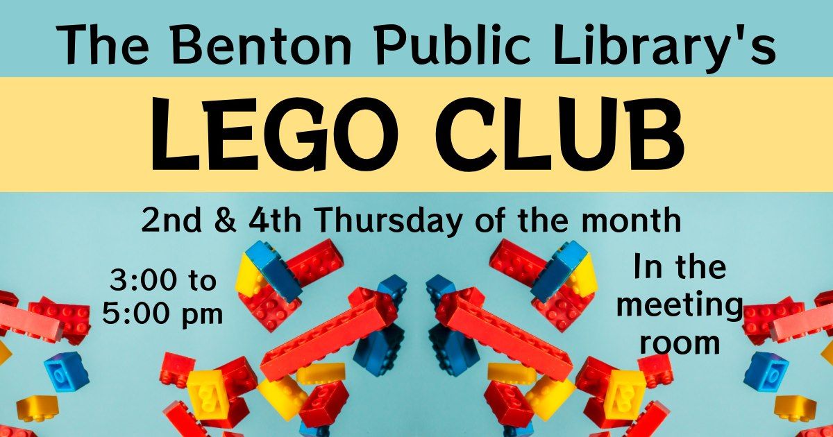 Benton Public Library's LEGO Club