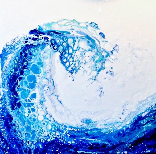 Acrylic Pouring (Ocean Wave) | Workshop @ UXBRIDGE