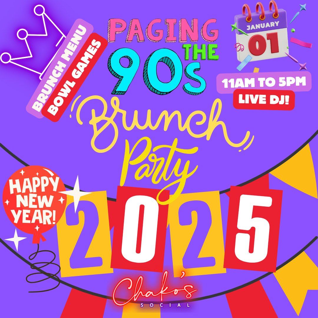 Paging the 90\u2019s: New Year\u2019s Day Brunch Party