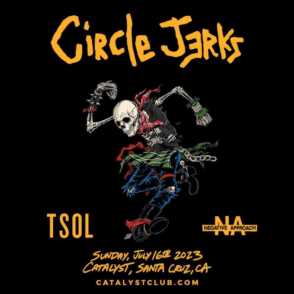 Circle Jerks at Theatre of Living Arts