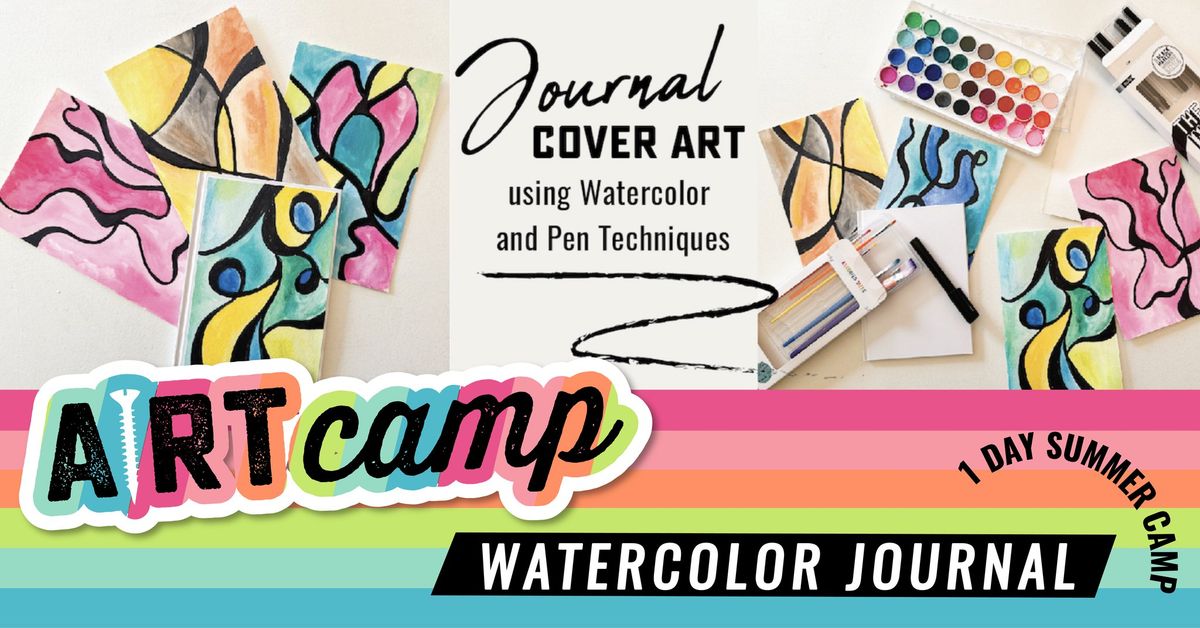1 Day Summer Camp - Watercolor Journal