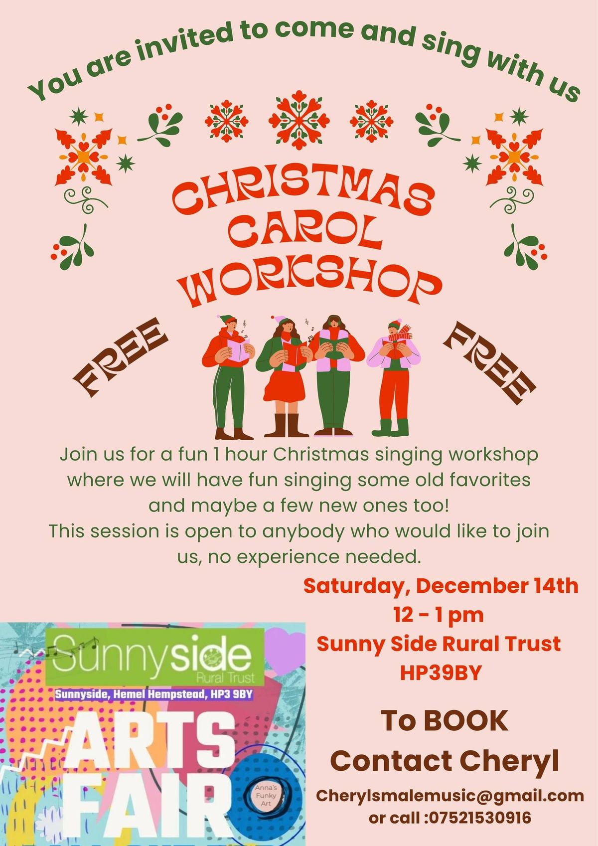 Christmas Carol Singing Workshop