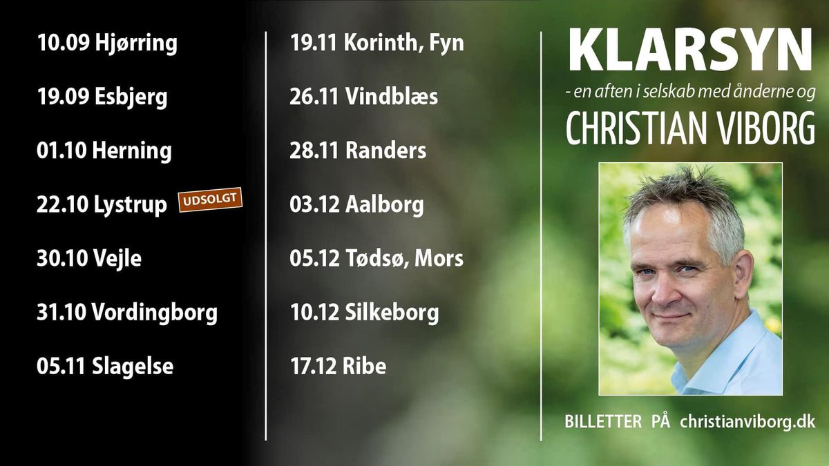 Klarsyn i Silkeborg \u2013 i selskab med \u00e5nderne og Christian Viborg