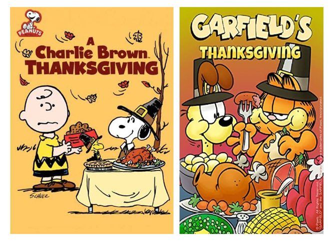 Thanksgiving Cartoons and Crafts