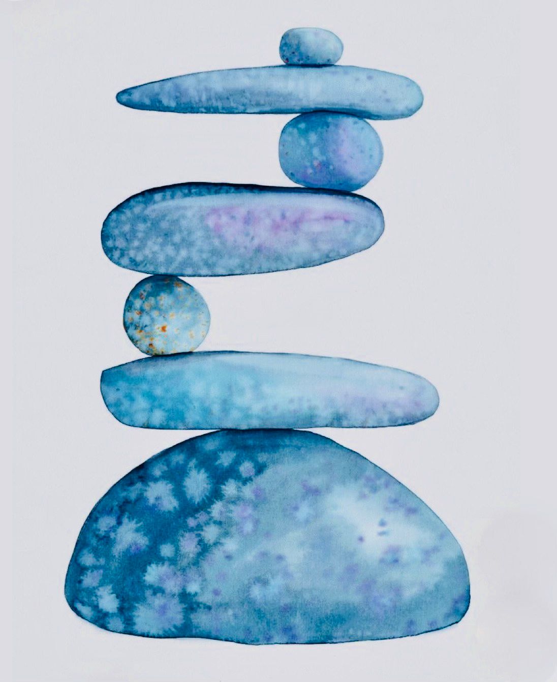 Salty Rock Stack Watercolor Class with Tia - Wednesday February 19, 2025, 6-8pm Grand Rapids MI 