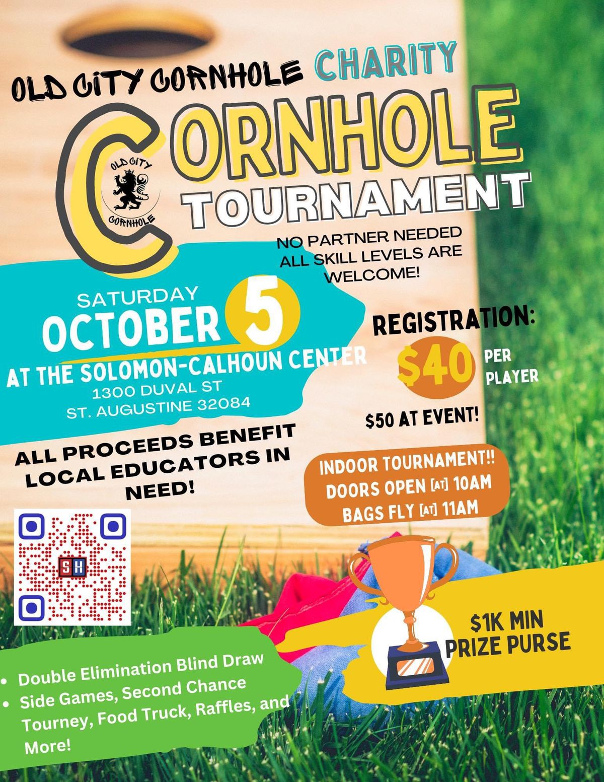 OCC Charity Cornhole Tourney 