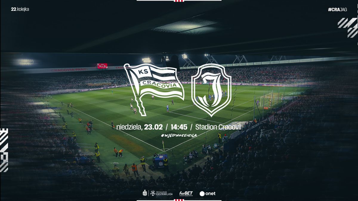 #WJedno\u015bciSi\u0142a | Cracovia vs Jagiellonia Bia\u0142ystok | 22. kolejka PKO BP Ekstraklasy