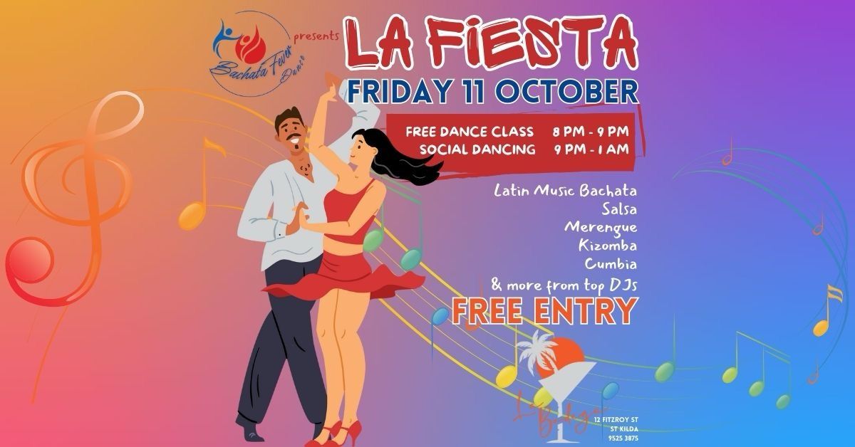 LA FIESTA | Bachata Fever Friday Night Social Dancing