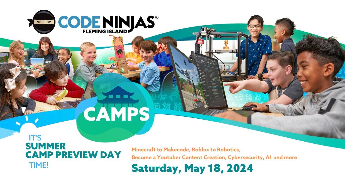 FREE EVENT: Camp Preview Day @ Code Ninjas Fleming Island