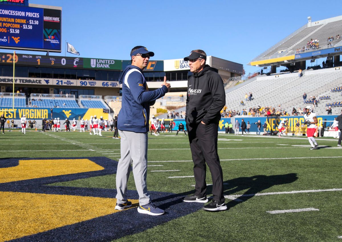 West Virginia Mountaineers at Cincinnati Bearcats Football