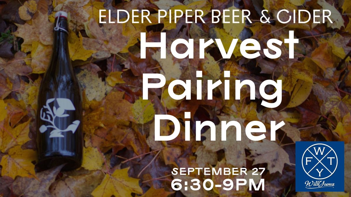 Harvest Beer & Cider Pairing Dinner