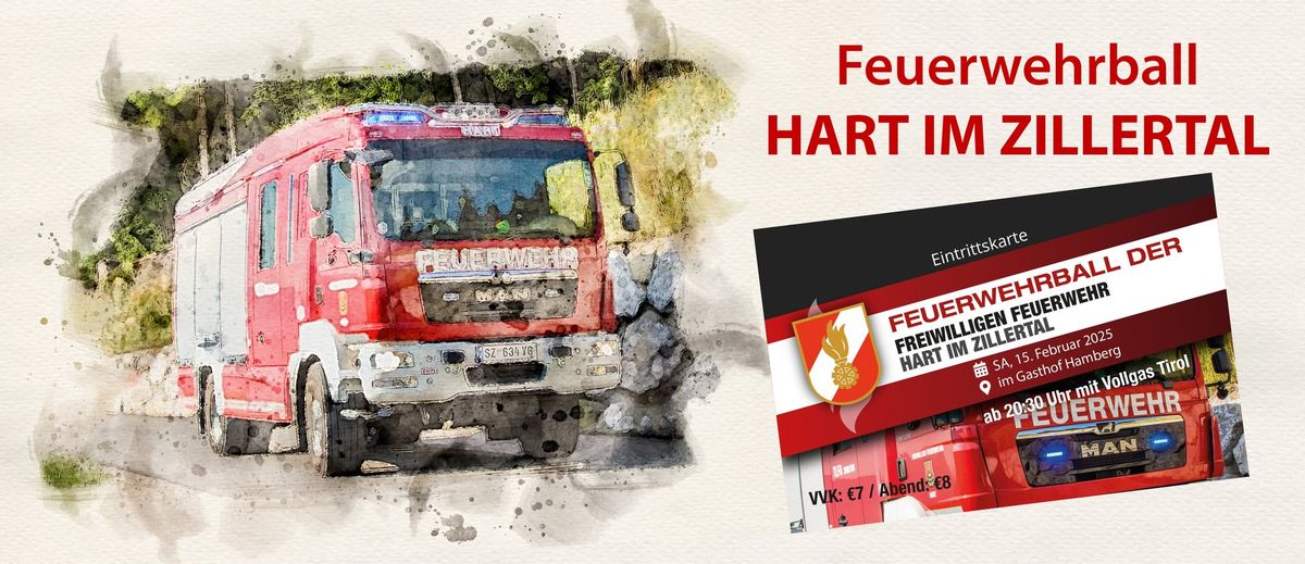 Feuerwehrball Hart im Zillertal