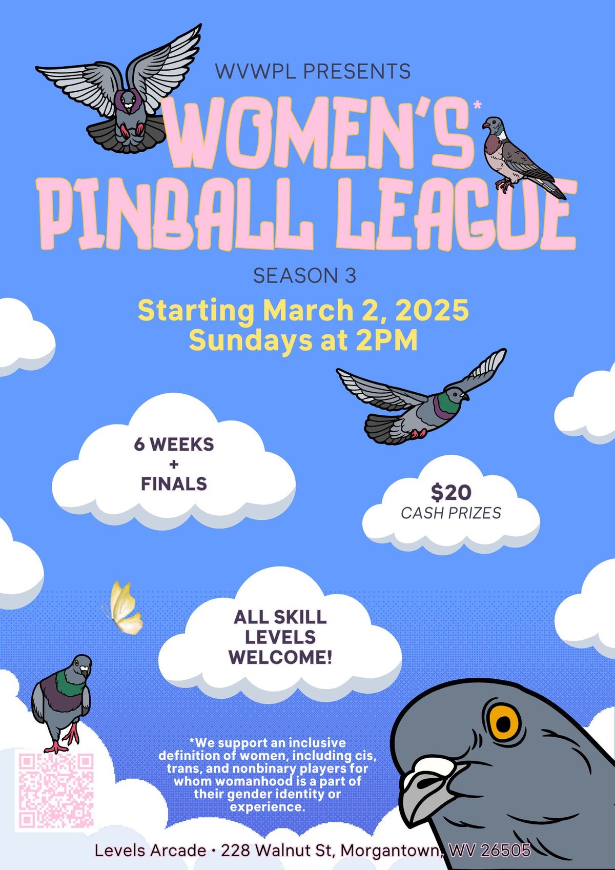 WV Women\u2019s Pinball League: Season 3