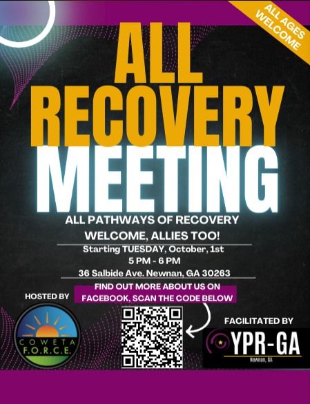 Weekly All Recovery Meetings 