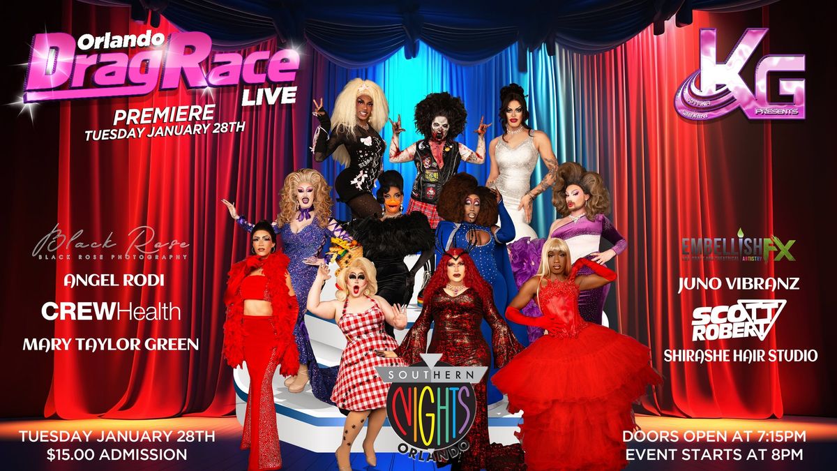 Orlando Drag Race Live PREMIERE Night