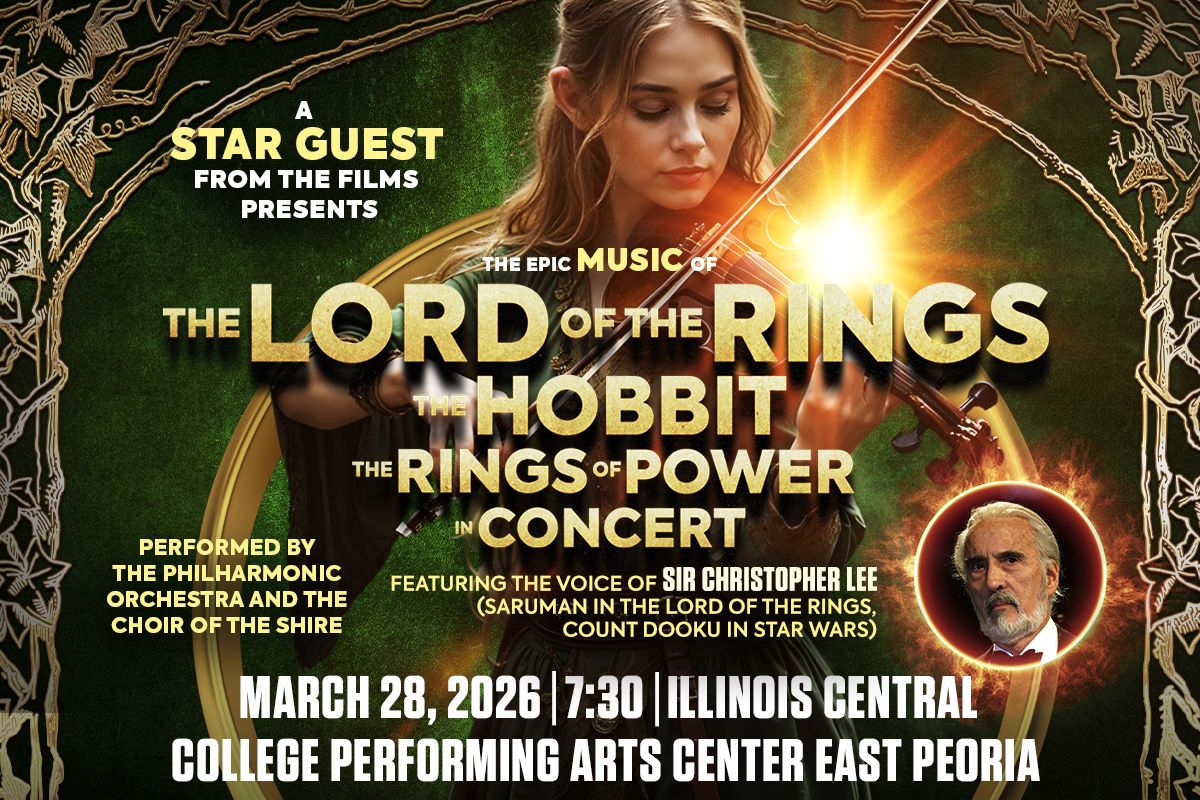 The Lord of the Rings and The Hobbit and The Rings of Power in Concert at Bell Performing Arts Centre
