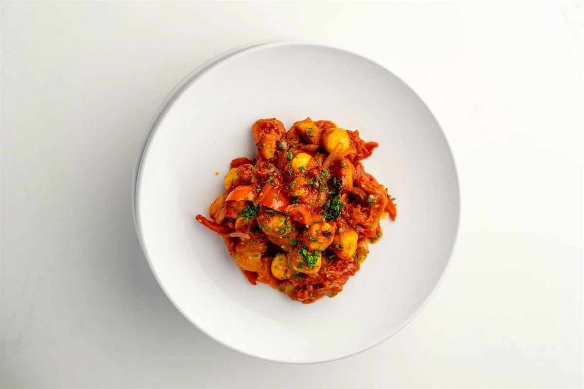 Ricotta Gnocchi with Caponata