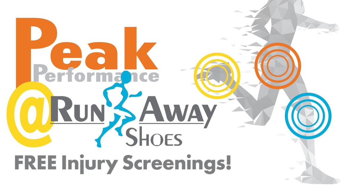 FREE Injury Screenings @ Run Away \u2013 Appleton