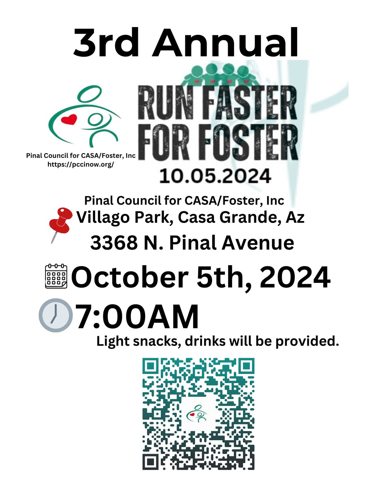 RUN FASTER FOR FOSTER, by PCCI 