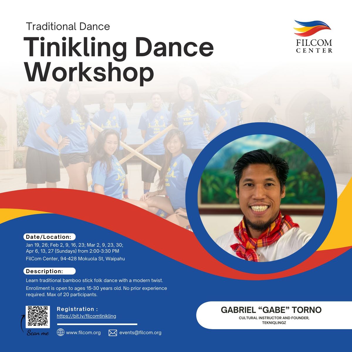 Tinikling Dance Workshop