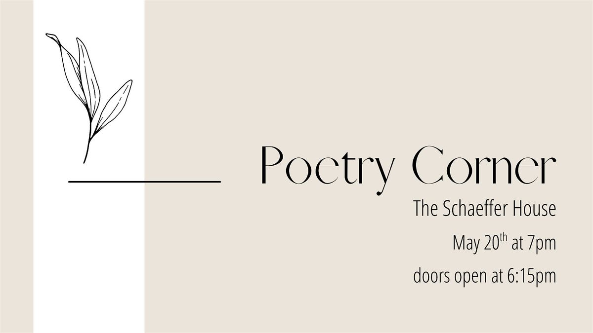 Poetry Corner
