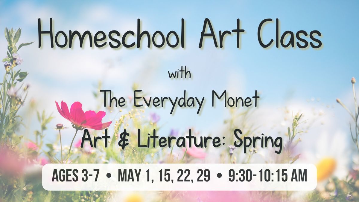 Homeschool Art Class: Ages 3-7