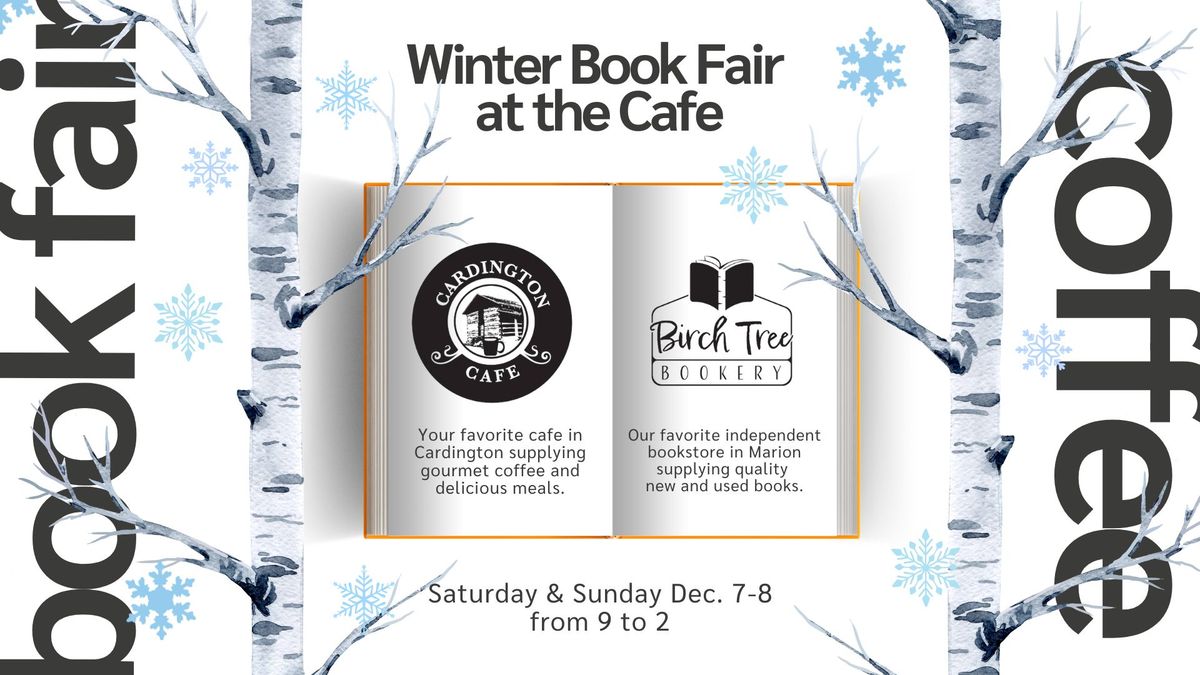 Winter Book Fair at the Cafe