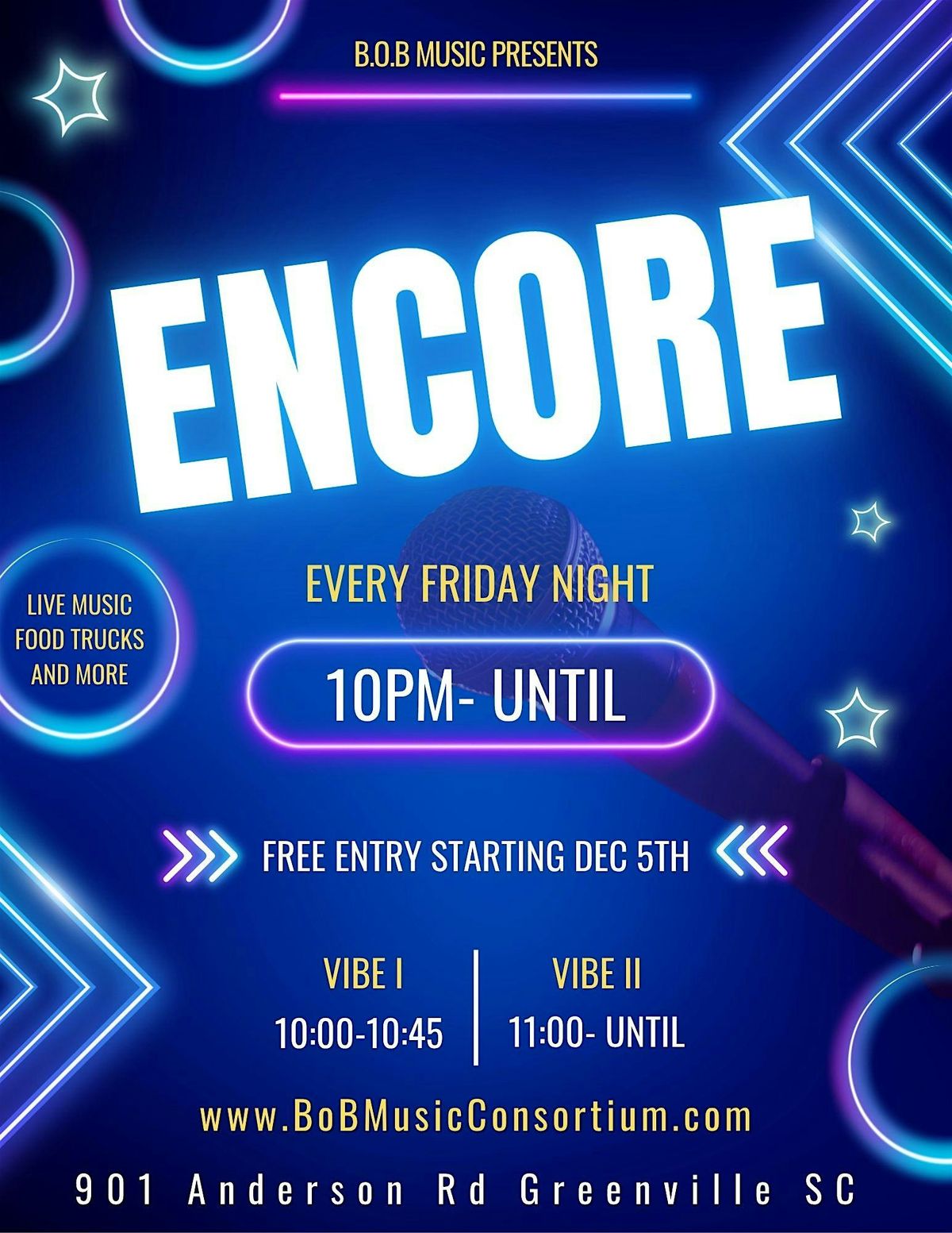 ENCORE: Music Sessions