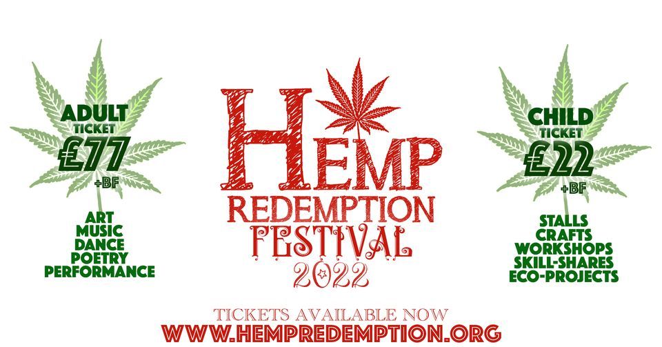 Hemp Redemption Festival 2022, Avalon Priory, Bridgwater, 16 September