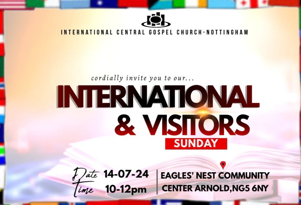 International and Visitors' Day!