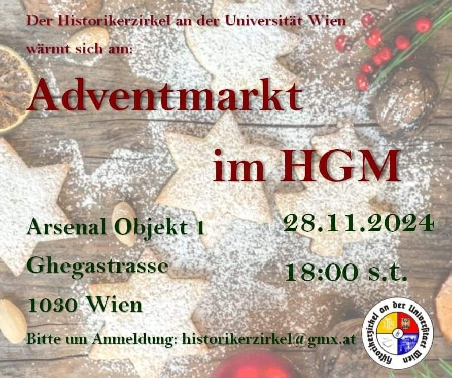 Besuch des Adventmarkts im HGM