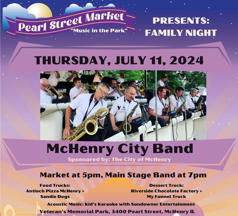 Music in the Park with McHenry City Band - Family Night