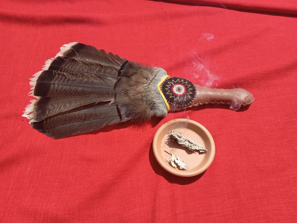 Turkey Feather Fan Workshop