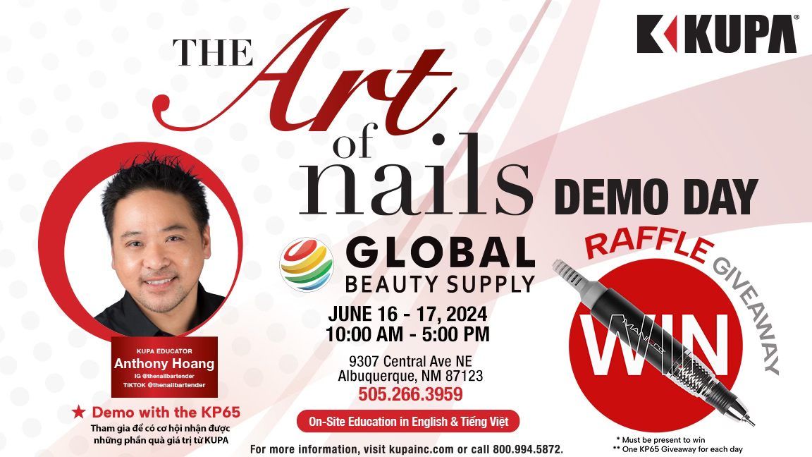 KUPA's Demo Days - Global Beauty Supply - New Mexico
