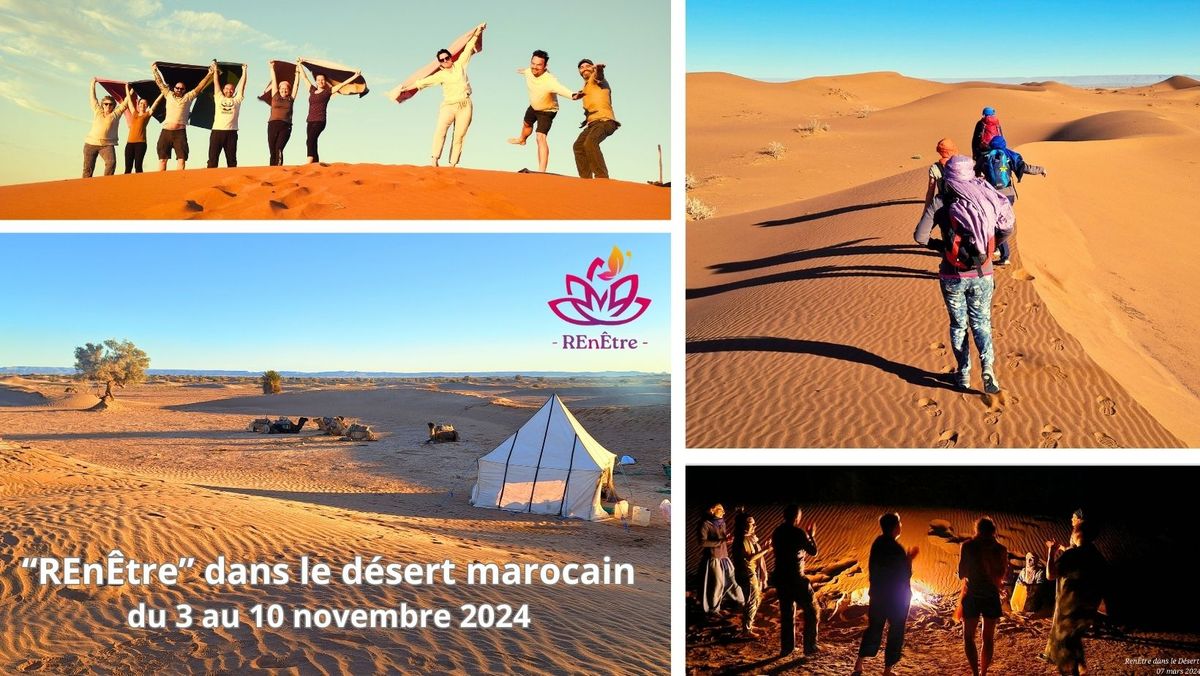 Randonn\u00e9e et Connexion au Corps\/\u00e0 Soi dans le D\u00e9sert Marocain