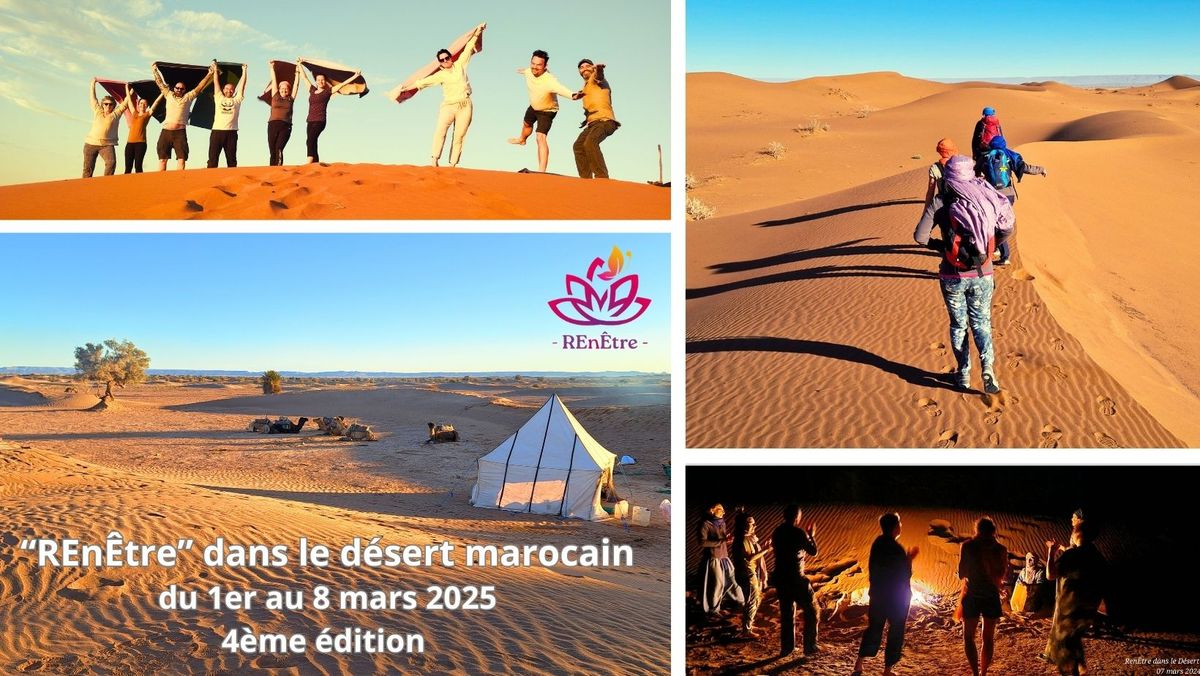 Randonn\u00e9e et Connexion au Corps\/\u00e0 Soi dans le D\u00e9sert Marocain