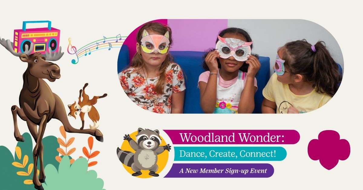 South Portland | Girl Scouts New Member Sign-up Event | Woodland Wonder: Dance, Create, Connect! 