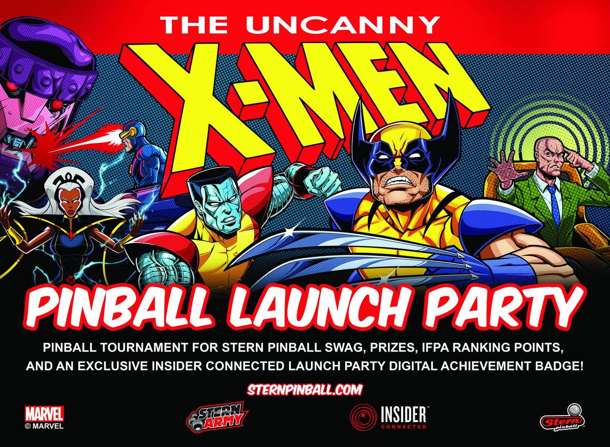 Stern Army Uncanny X-Men Launch Party Tournament!