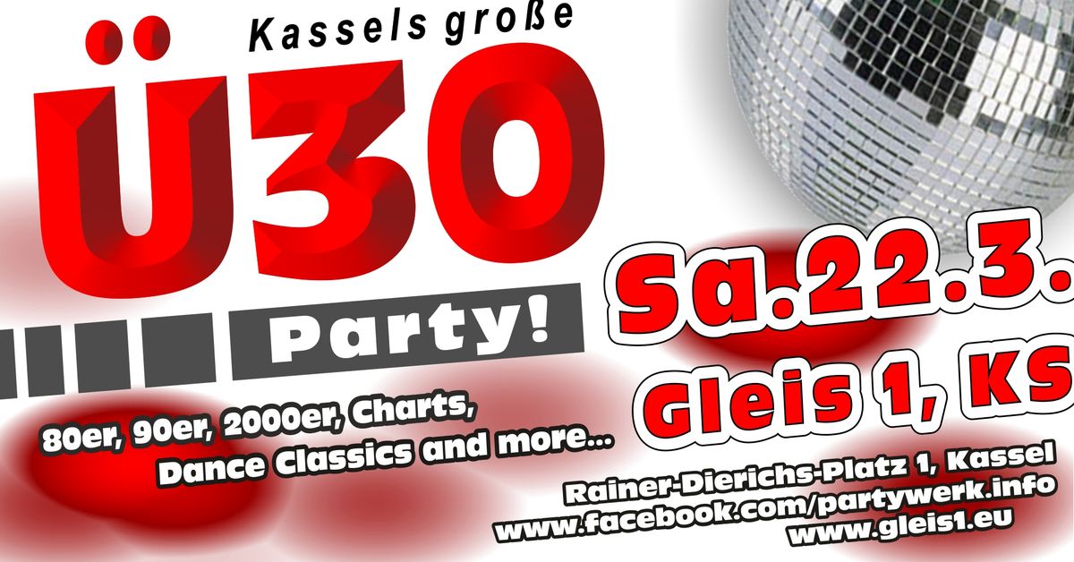 Kassels Gro\u00dfe \u00dc30-Party