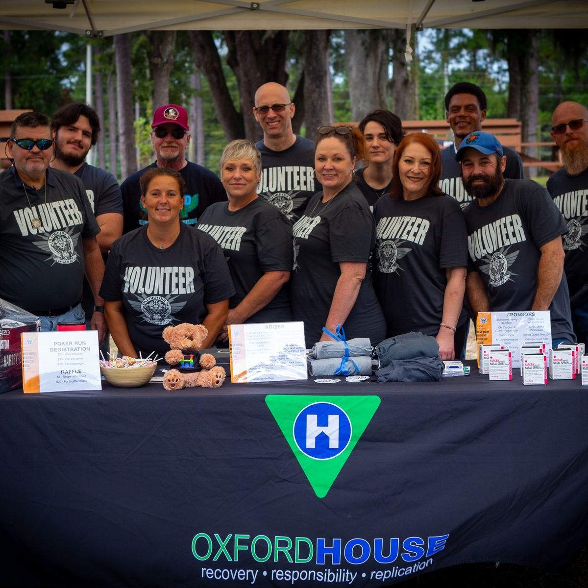 Oxford House Poker Run