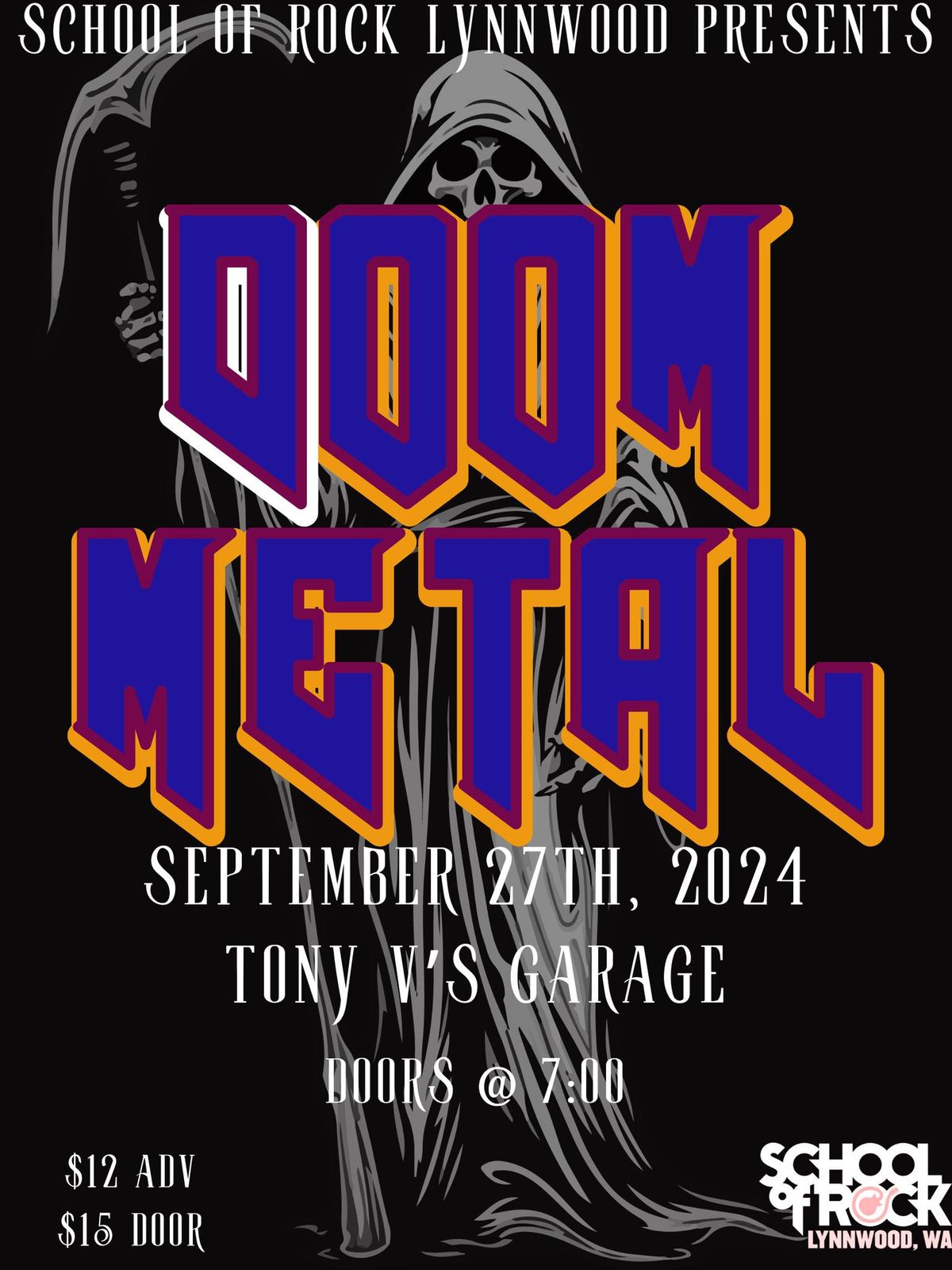 School of Rock Lynnwood presents: Doom Metal