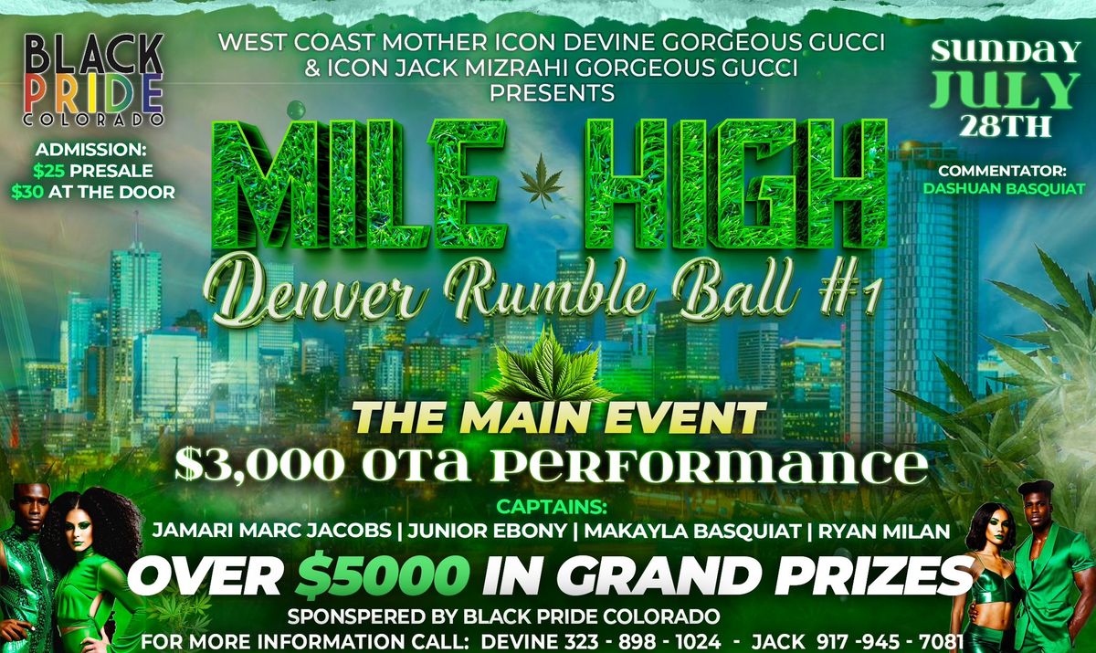 DENVER RUMBLE  #1 MILE HIGH BALL