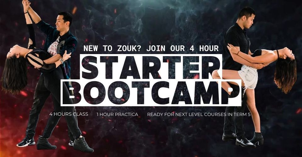 Saturday Zouk STARTER Bootcamp (Term 2)
