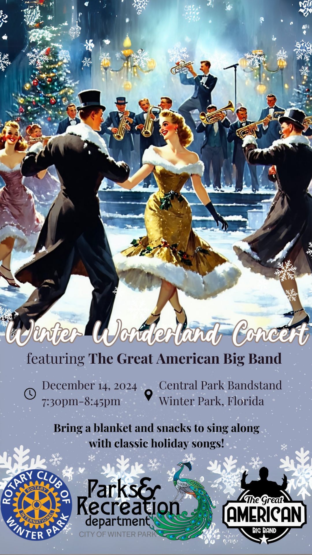 Winter Wonderland Concert in Winter Park! FREE!