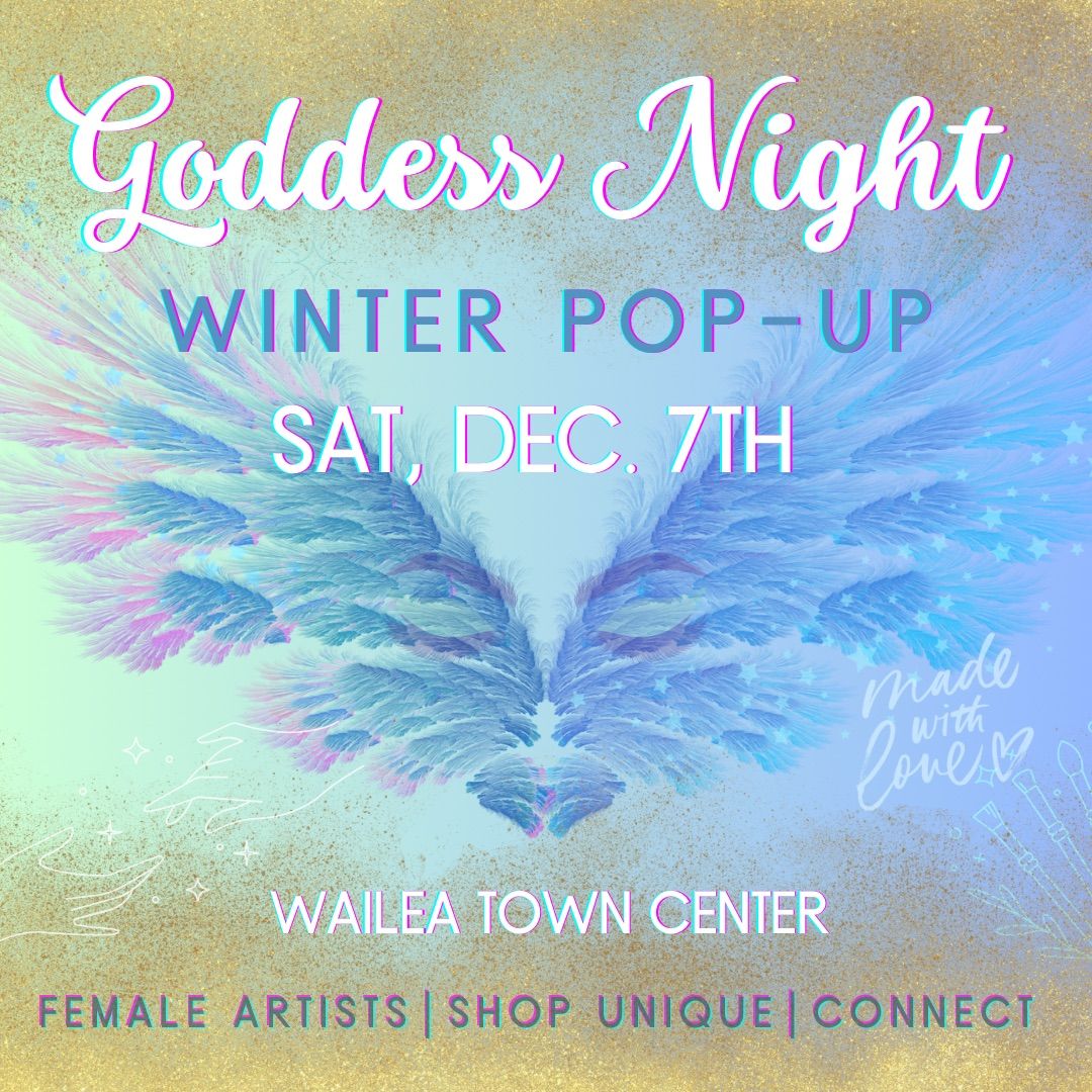 Goddess Night- Female Artist Pop Up 2024