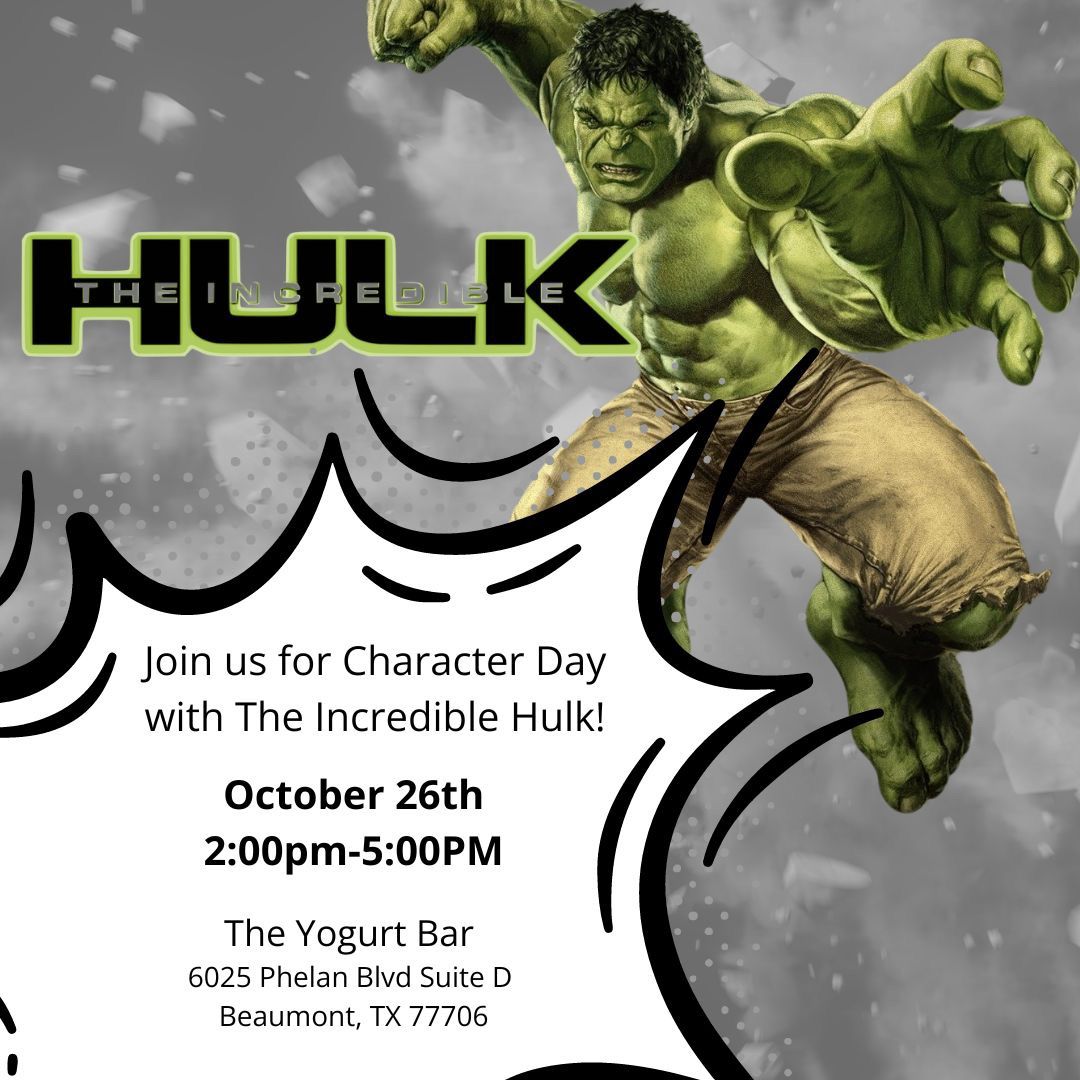 Character Day - THE HULK 