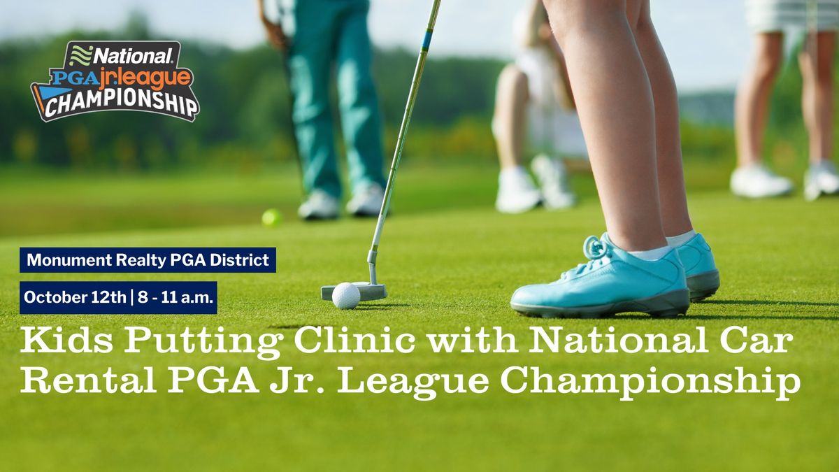 Kids Putting Clinic with National Car Rental PGA Jr. League Championship