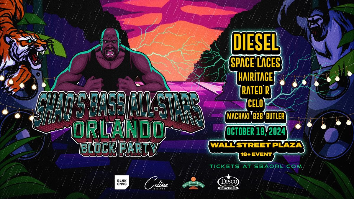 SHAQ'S BASS ALLSTARS - ORLANDO BLOCK PARTY - 10.19.24