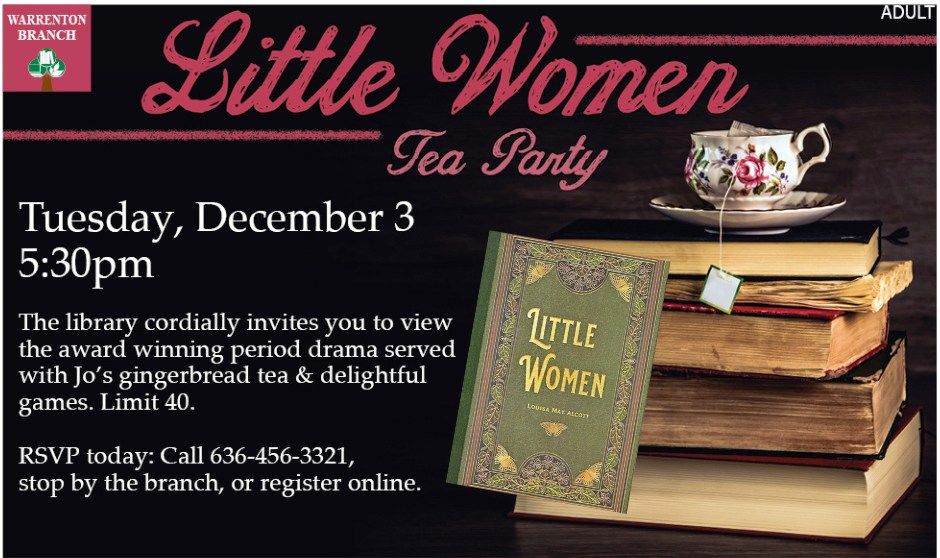 Little Women Tea Party