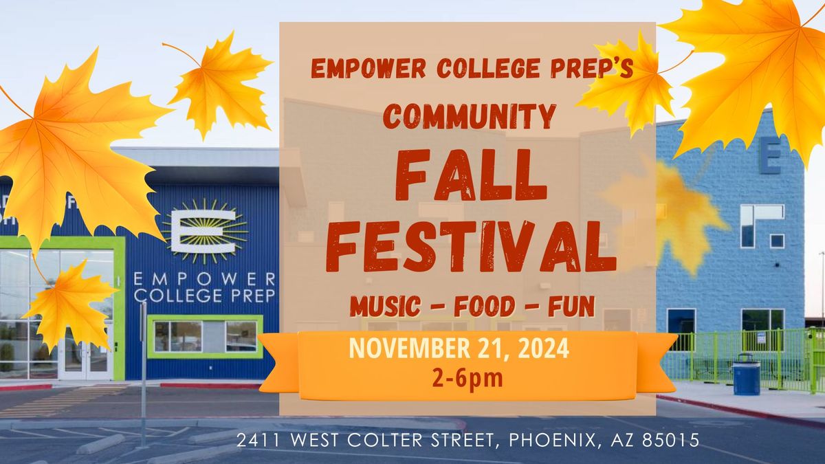 Empower College Prep's Community Fall Festival 